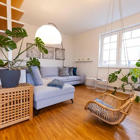 公寓 Smartfewo - - Zentral - Terrasse - Parkplatz *