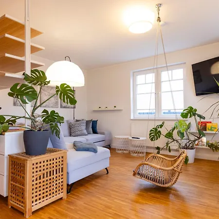 Smartfewo - - Zentral - Terrasse - Parkplatz 公寓